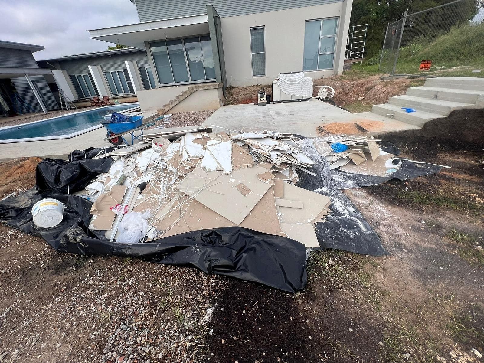Granny Flat Construction — before
